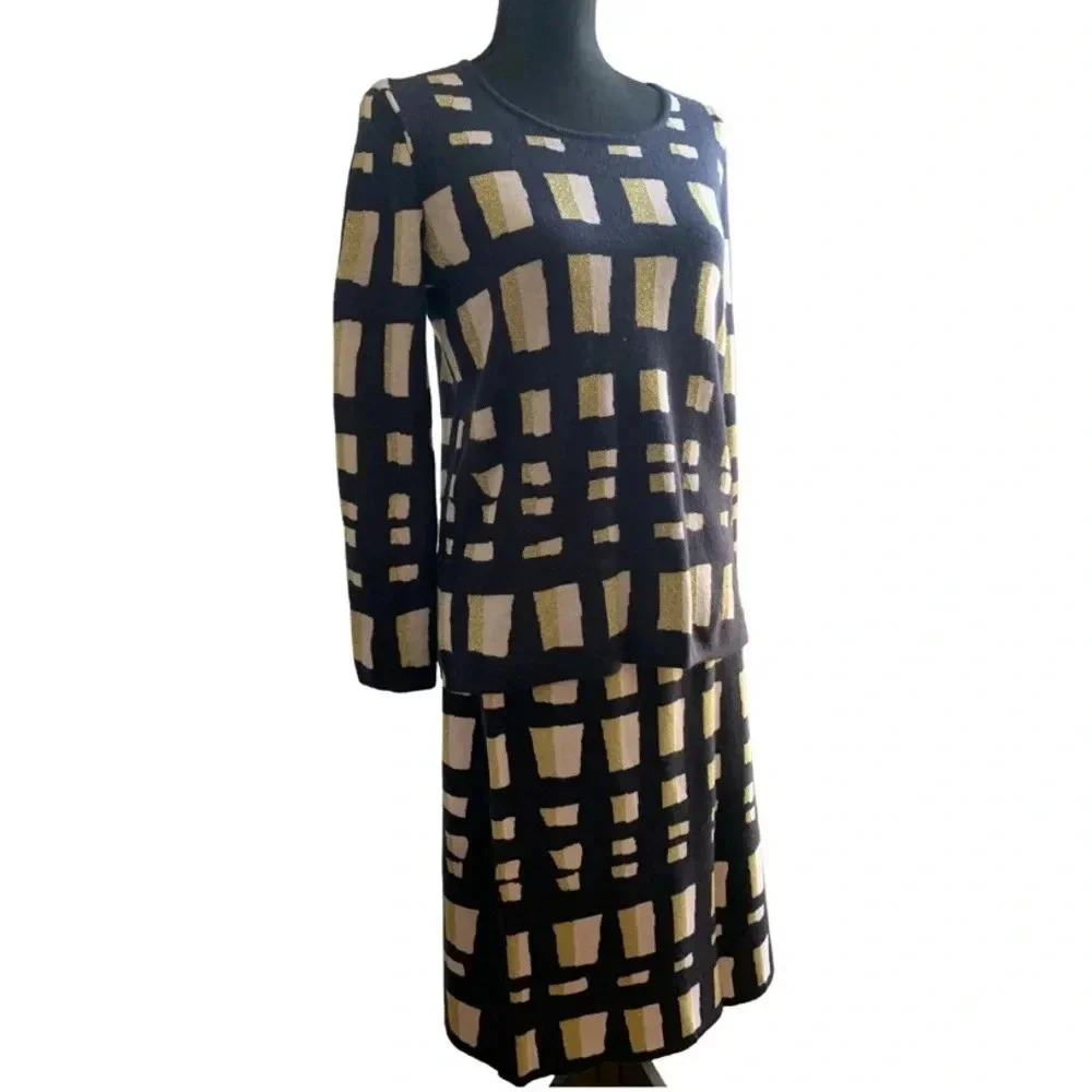 Ann Taylor Sweater Separates. Top Size Medium, Skirt Size Large.